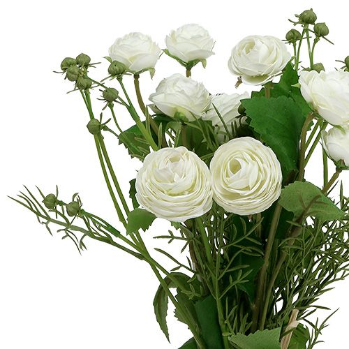 Product Ranunculus bouquet white 42cm