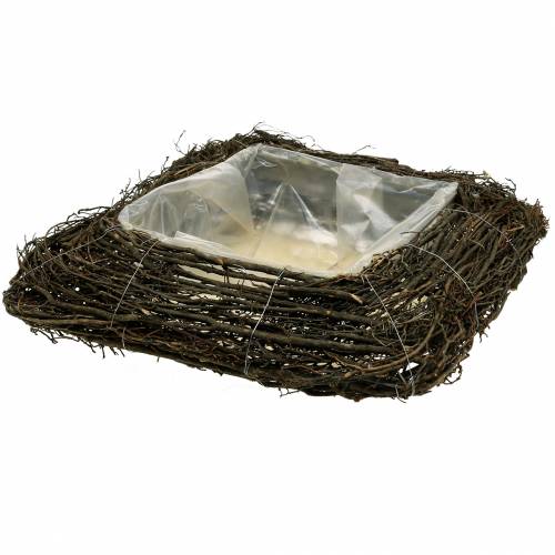 Floristik24 Plant cushion branches nature 50cm x 50cm H11cm