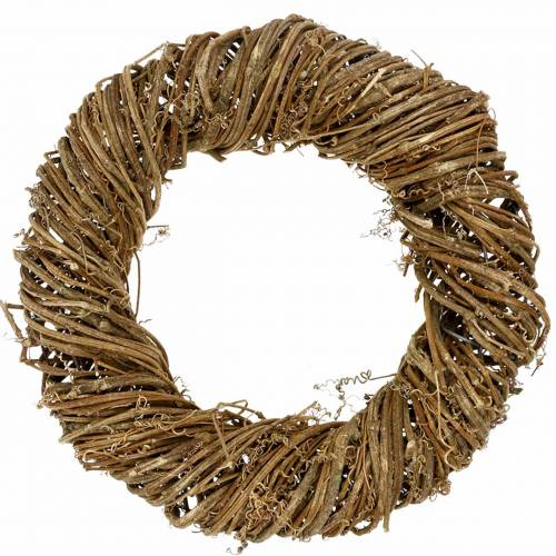 Vine wreath Ø50cm nature