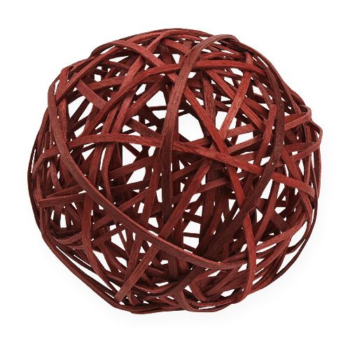 Floristik24 Decorative rattan balls 3-colored Ø8cm 8pcs