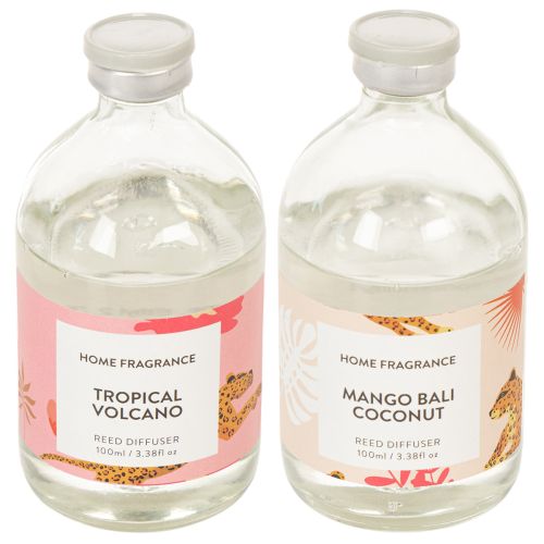 Product Room fragrance diffuser with exotic coconut and mango scent for long-lasting freshness at home, 19cm, 2 pieces