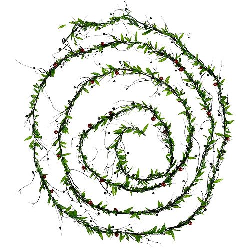 Floristik24 Vine garland with berries 3m
