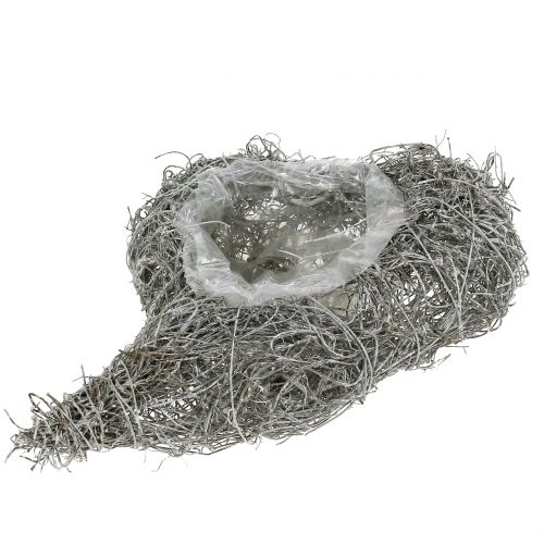 Floristik24 Vine heart washed white 16cm x 21cm 1pc