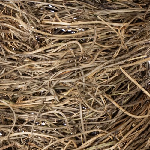 Vine wreath, untreated, round, natural wreath for crafting, 45cm | Floristik24.ie