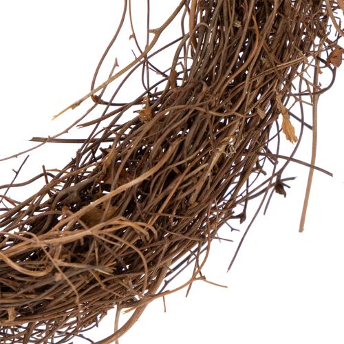 Product Natural grapevine wreath Ø15cm, set of 10 - Ideal for autumn, Christmas, Easter and funeral decorations