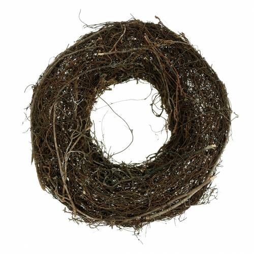 Product Vine wreath with willow natural Ø30cm 2pcs