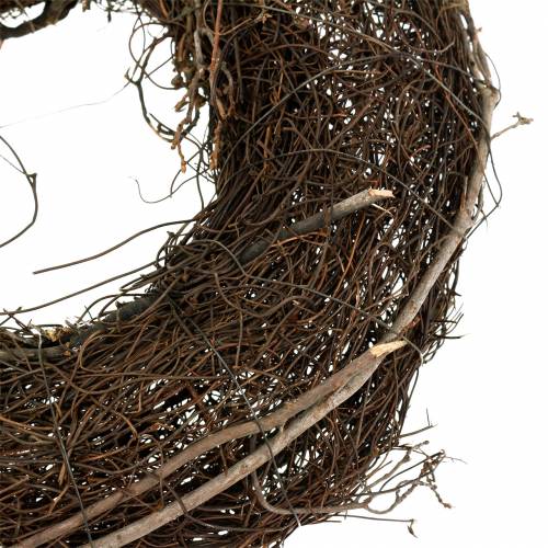 Product Vine wreath with willow natural Ø30cm 2pcs