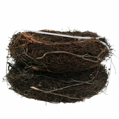 Floristik24 Vine wreath with willow natural Ø30cm 2pcs