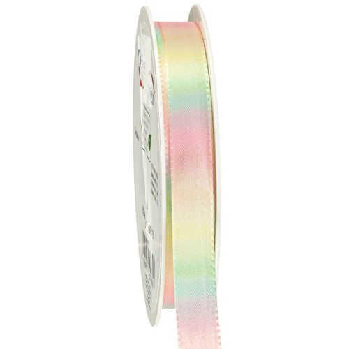 Rainbow ribbon pastel decorative ribbon gift ribbon 15mm 18m