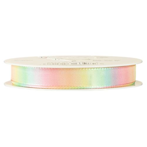 Product Rainbow ribbon pastel decorative ribbon gift ribbon 15mm 18m