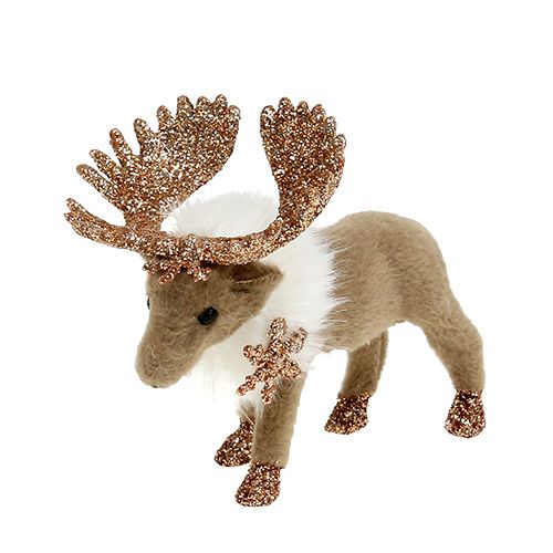 Floristik24 Reindeer L10cm to hang