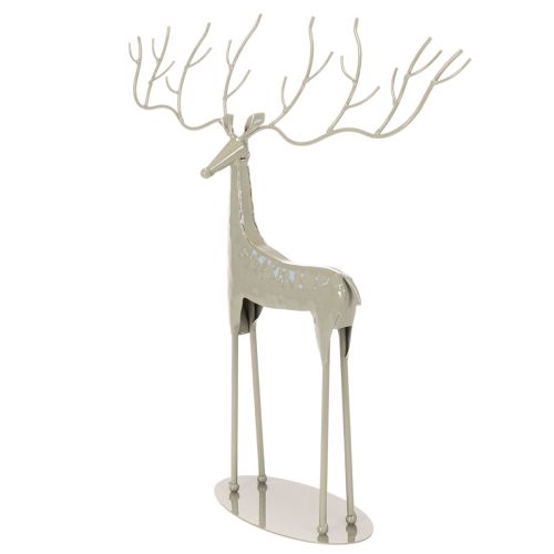 Decorative deer sculpture with