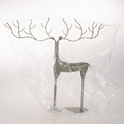 Decorative deer sculpture with