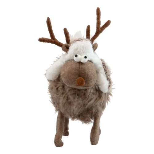 Product Reindeer table decoration Christmas Christmas figure decoration 23cm