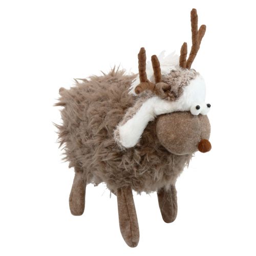 Product Reindeer table decoration Christmas Christmas figure decoration 23cm