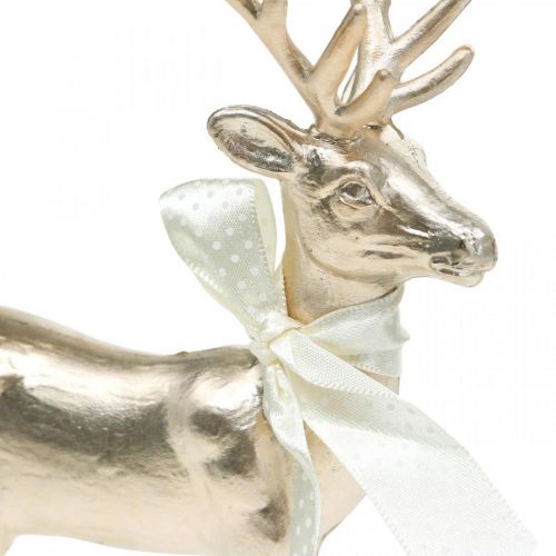 Floristik24 Deco deer standing champagne table decoration Christmas 18.5cm 4pcs