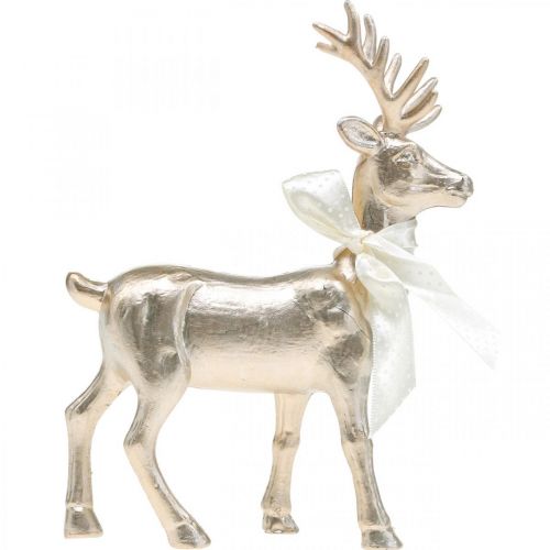 Floristik24 Deco deer standing champagne table decoration Christmas 18.5cm 4pcs