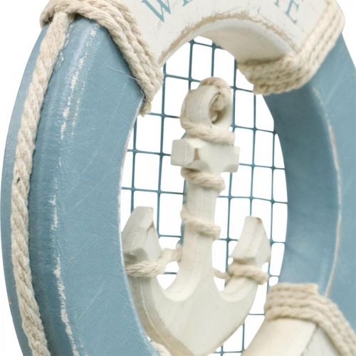 Product Maritime decoration, lifebuoy with anchor, decorative swimming ring Ø14cm