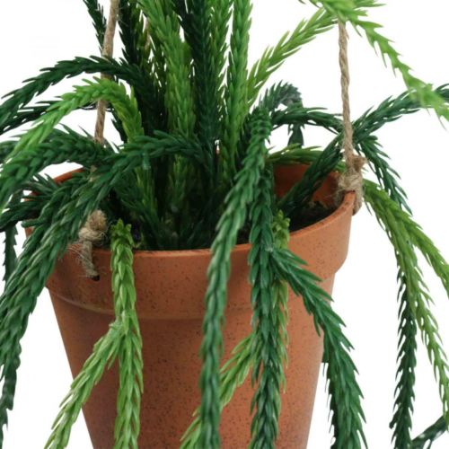 Product Rhipsalis artificial coral cactus hanging basket H87cm