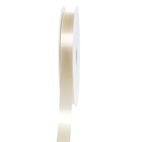 Floristik24 Ring ribbon cream 15mm 100m