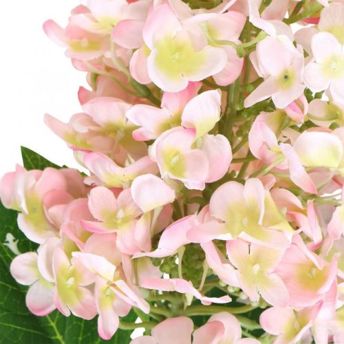 Floristik24 Panicle Hydrangea Pink Silk Flower Artificial Hydrangea L100cm