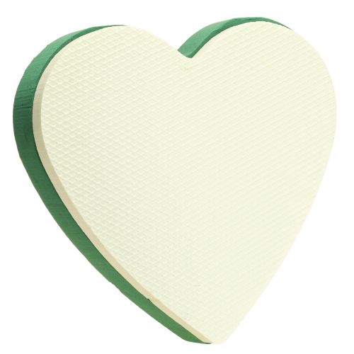 Product Romantic floral foam heart 30cm floral foam green 2 pieces