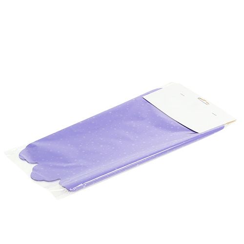 Floristik24 Rondella cuffs Ø38cm purple 50pcs