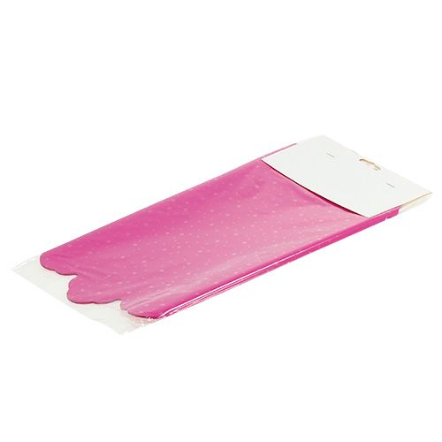 Floristik24 Rondella cuffs Ø48cm pink 50pcs