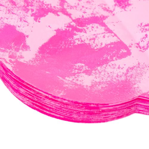 Pink Rondella flower collar for bouquets, 48cm | Floristik24.ie