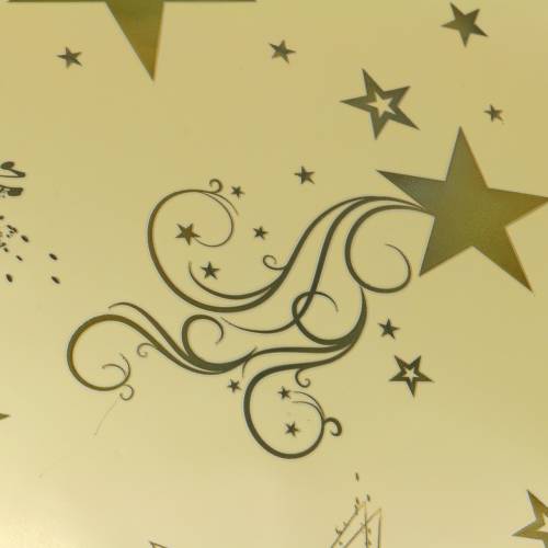 Product Rondella cuff Christmas motif gold Ø60cm 50p