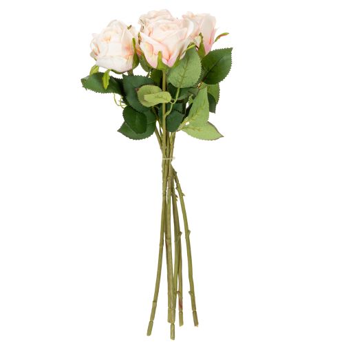 Product Artificial rose bouquet for stylish home decoration and festive occasions, 44cm, 6 pieces