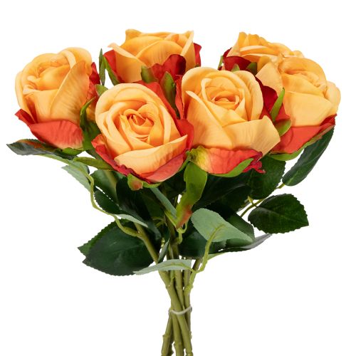 Floristik24 Artificial rose arrangement, a timeless highlight in any interior for tasteful decor, 44cm, 6 pieces