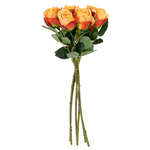 Product Artificial rose arrangement, a timeless highlight in any interior for tasteful decor, 44cm, 6 pieces