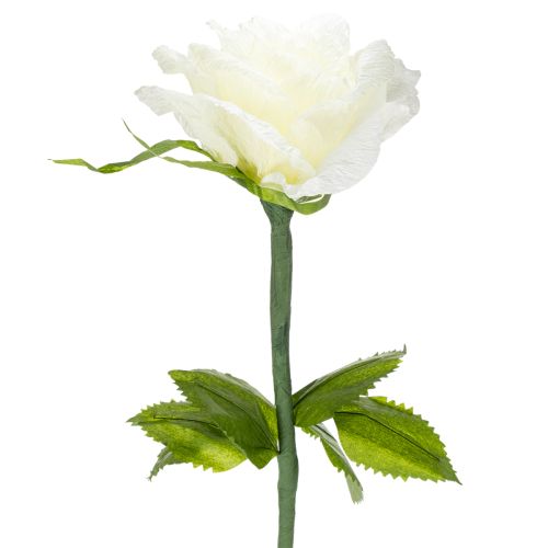 Floristik24 Artificial rose flower for decorating living spaces and weddings, 92cm