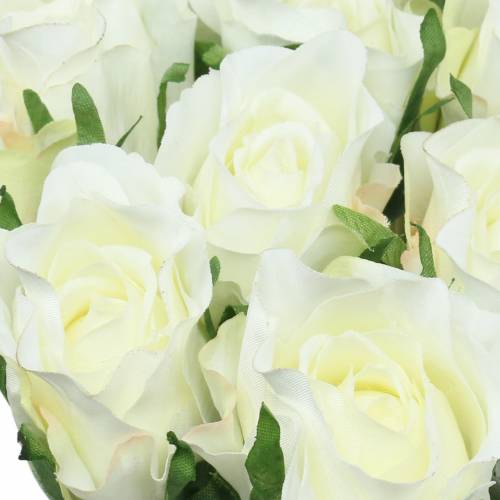 Product Rose white 42cm 12pcs
