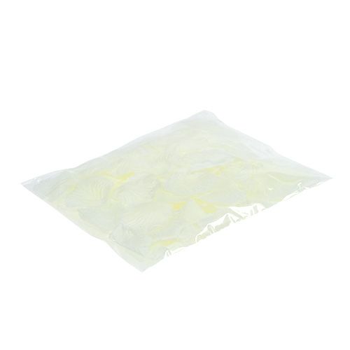 Floristik24 Rose petals cream 4,5cm 144p