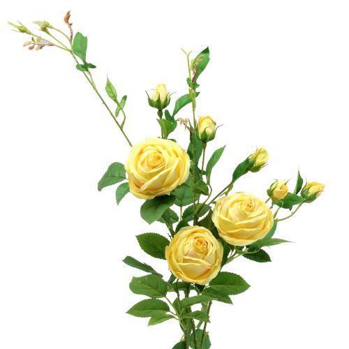 Rose branch yellow 100cm