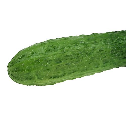 Floristik24 Artificial green cucumber 25cm 1p