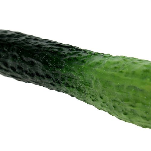 Floristik24 Artificial green cucumber 25cm 1p