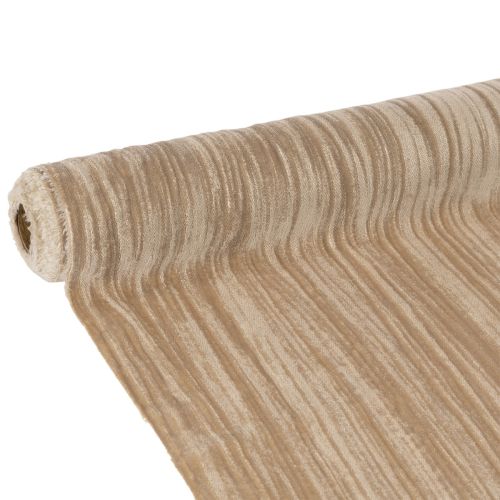 Table runner velvet ribbon crushed velvet 25cm 2m