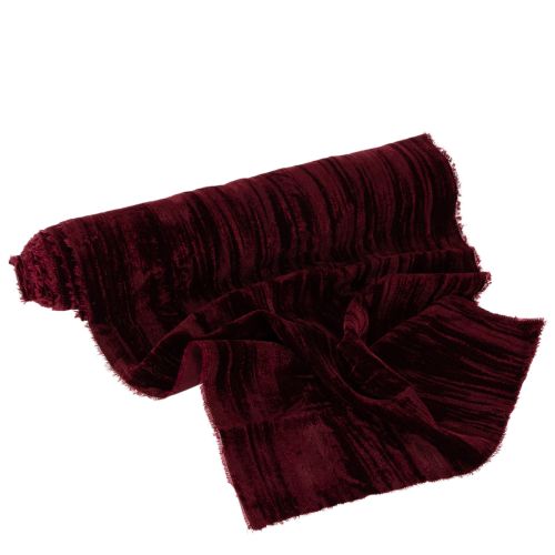 Velvet ribbon decoration table