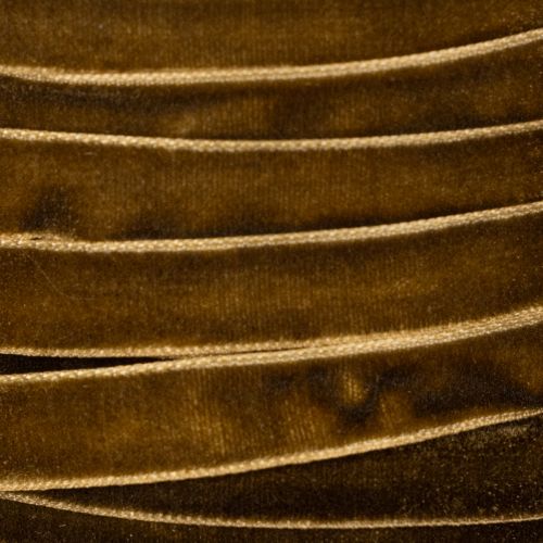 Decorative velvet ribbon, narrow, 10mm wide, 20m long, on a roll | Floristik24.ie