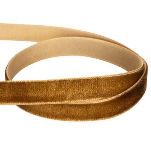 Decorative velvet ribbon, narrow, 10mm wide, 20m long, on a roll | Floristik24.ie
