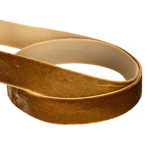 Decorative velvet ribbon on a roll, fine gift wrapping, 20mm x 10m | Floristik24.ie