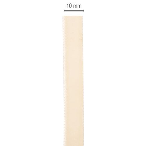 Velvet ribbon on a roll for crafting and packaging, 10mm x 20m | Floristik24.ie