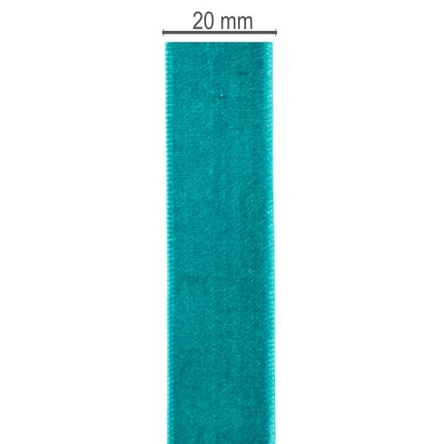 Decorative velvet ribbon for decorating, 20mm wide, 10m long | Floristik24.ie