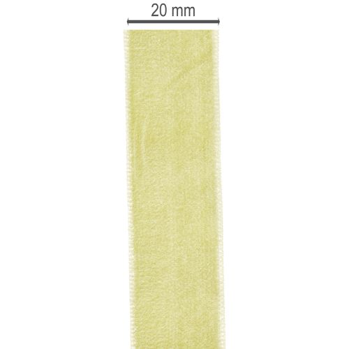 Decorative velvet ribbon on a roll for gift wrapping, 20mm wide, 10m long | Floristik24.ie