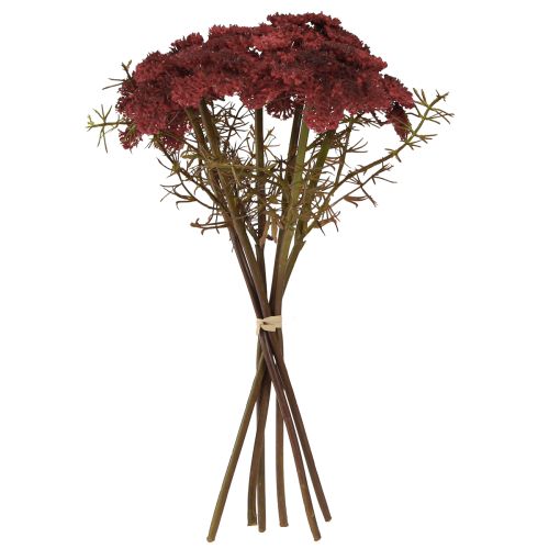 Product Yarrow artificial flowers red Achillea artificial H30cm 6 pcs