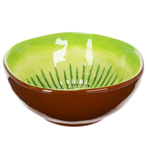 Floristik24 Ceramic serving bowl, Kiwi design. Ideal for stylish dining tables and buffets. 15cm