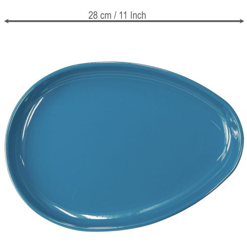 Product Metal table bowl, elegant and functional decoration for living spaces, 28cm
